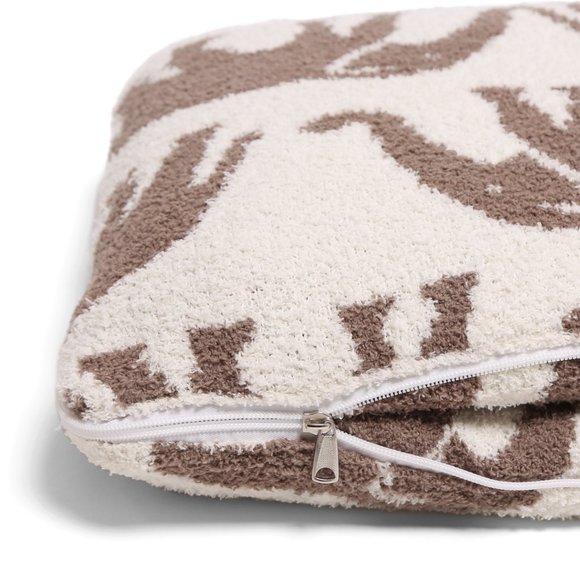 P/S 2 in1 Blanket/Pillow! Elephant Print Luxury Soft Throw Blanket & Pillow· - Picture 5 of 9